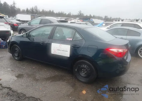 2018 Toyota Corolla Le from USA, damaged, VIN 2T1BURHE9JC090046